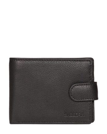 Men Flap-Over Bi-Fold Wallet