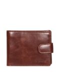Men Flap-Over Bi-Fold Wallet