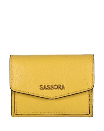 Women Card Holder with Metal Accent