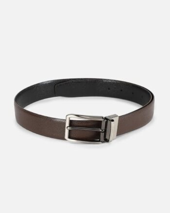 Men Reptilian Pattern Reversible Belt
