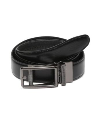 Men Leather Belt with Sturdy Lock