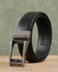 Men Wide Belt with Auto-Lock Buckle