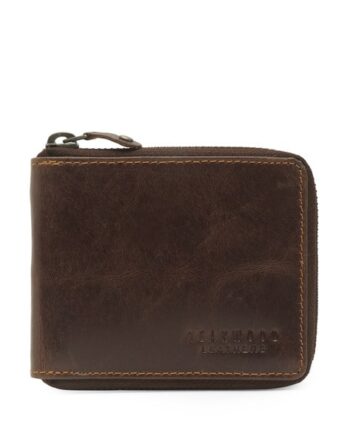Bifold Wallet with Zip Closure