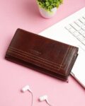 Textured Tri-Fold Wallet