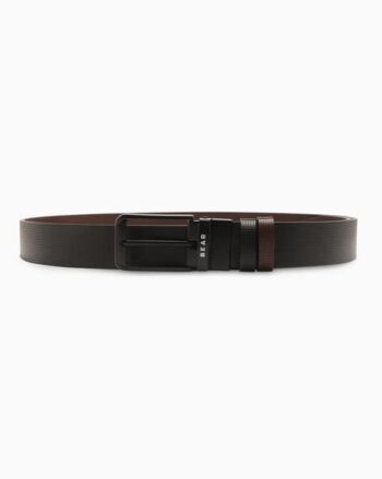 Reversible Belt with Tang Buckel Closure