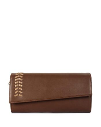 Travel Wallet with Snap-Button Closure