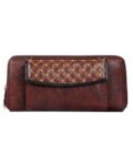 Quilted Zip-Around Wallet