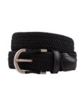 Braided Belt with Tang-Buckle Closure