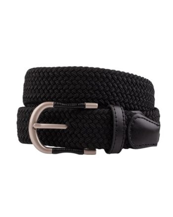 Braided Belt with Tang-Buckle Closure