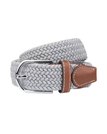 Braided Belt with Buckle Closure
