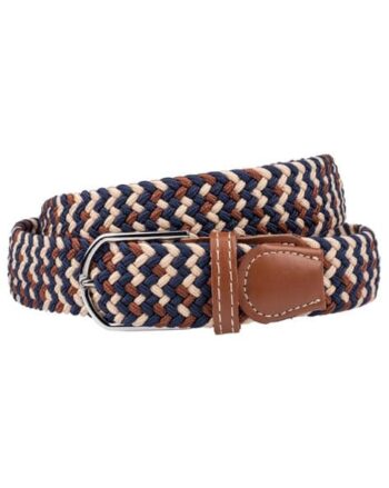 Braided Belt with Tang-Buckle Closure