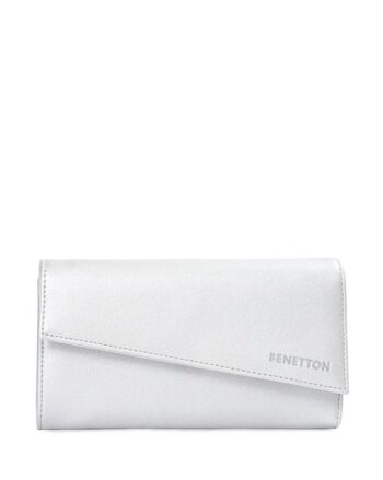 Leather Bi-Fold Wallet with Chain Strap