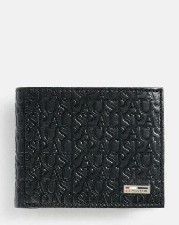 Bi-Fold Wallet with Logo Embossed