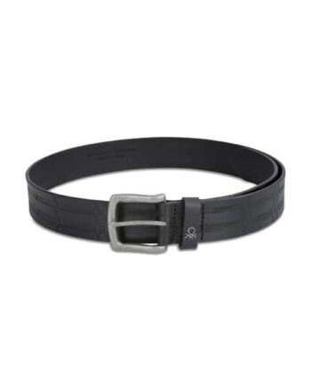 Men Slim Belt with Tang Buckle