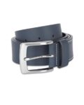 Men Genuine Leather Belt with Buckle Closure