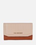 Women Logo Embossed Travel Wallet