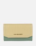 Women Logo Embossed Travel Wallet