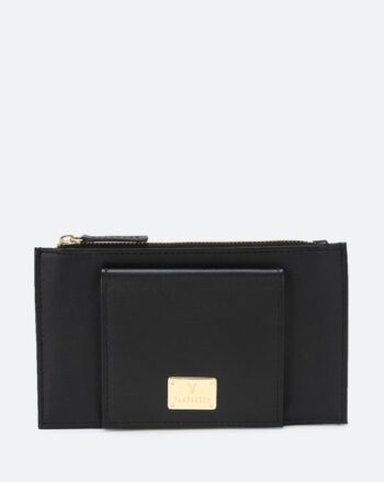 Leather Wallet with Front Pocket