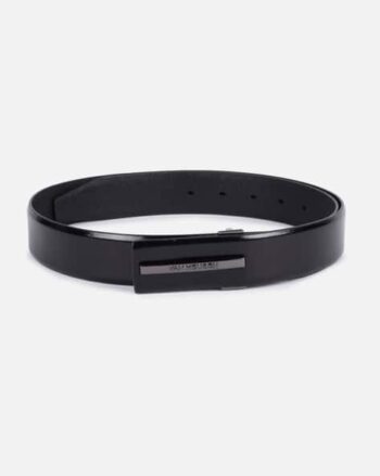 Men Belt with Buckle Closure