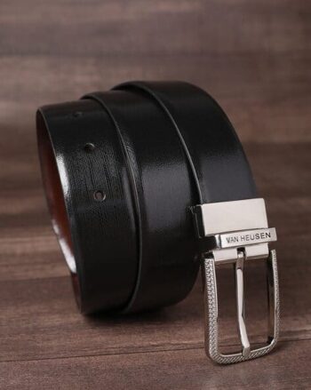 Men Leather Reversible Belt
