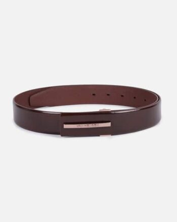 Men Belt with Buckle Closure