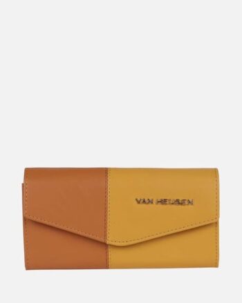Women Logo Embossed Travel Wallet