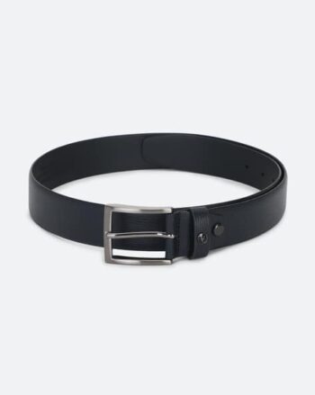 Textured Genuine Leather Belt