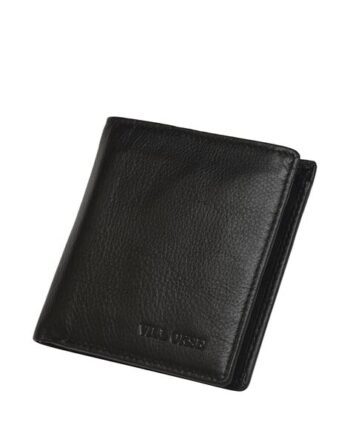 Men Bi-Fold Wallet with Stitched Detail