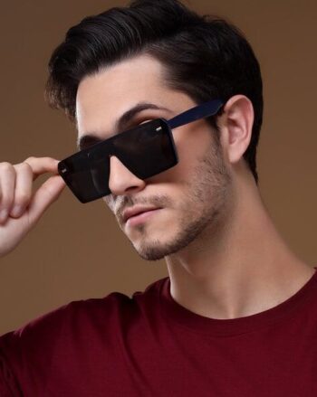 1301 Polarised Lens Full-Rim Wayfarer Sunglasses