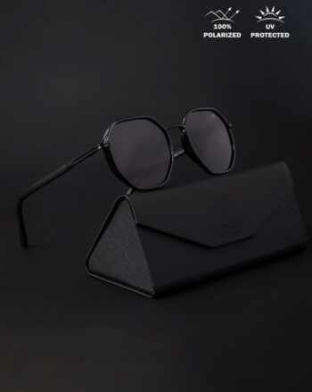 8049 Full-Rim Round Sunglasses