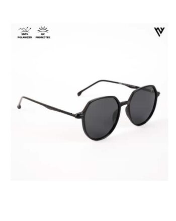 Men UV-Protected Round Sunglasses-TR8068