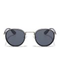 Men UV-Protected Round Sunglasses-2P