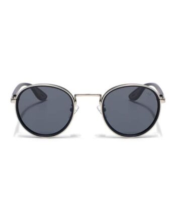 Men UV-Protected Round Sunglasses-2P