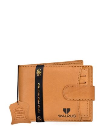 Men Bi-Fold Wallet with Text Embossed