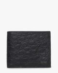 Reptilian-Textured Bi-Fold Wallet