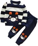 Cute Trendy Baby Clothing Set for Boys & Girls/Pocket Blue Dress