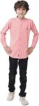 BEARSOUL Cotton Fullsleeve Casual Shirt for Kid's Boy's Kids Shirt for All Occation Regular Fit