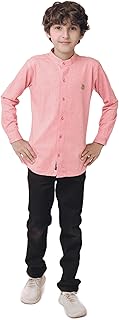 BEARSOUL Cotton Fullsleeve Casual Shirt for Kid's Boy's Kids Shirt for All Occation Regular Fit