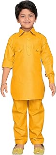AJ DEZINES® Kids Blue Color Pathani Suit For Boys